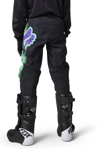 Vista 3 de Fox Racing Unisex Kids Youth 180 Motocross Dirt Bike Pant Negro