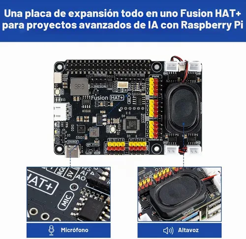 Vista 3 de SunFounder Kit de laboratorio AI Fusion para Raspberry Pi 5/4/3B+/Zero 2w, LLMs ChatGPT/Gemini/Grok, YOLO & OpenCV y MediaPipe, Python, cursos