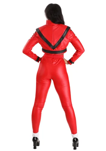 Vista 4 de Disfraz de Thriller de Michael Jackson para Mujer Multicolor