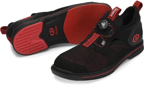 Vista 5 de Dexter Zapatos de bolos Pro BOA para hombre, color negrorojo, talla 14 M de EE. UU