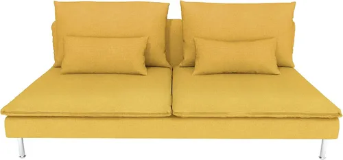 Vista 43 de Funda de sofá para IKEA Soderhamn 3 asientos 73.25 pulgadas, no durmiente, 989-1
