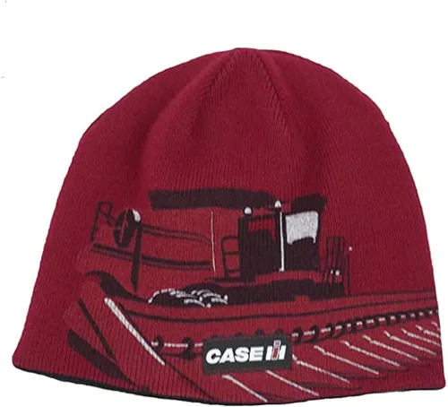 Vista 2 de Case IH Logo - Gorro reversible para hombre, talla única