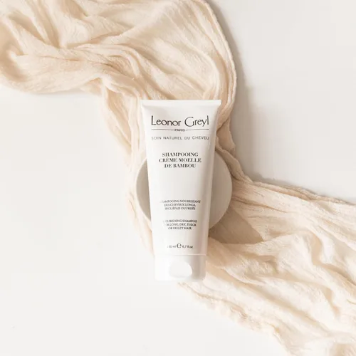 Vista 6 de Leonor Greyl Paris Bamboo Extract Cream Shampoo Shampooing Creme Moelle de Bambou - Champú hidratante para cabello largo, seco o encrespado - Champú