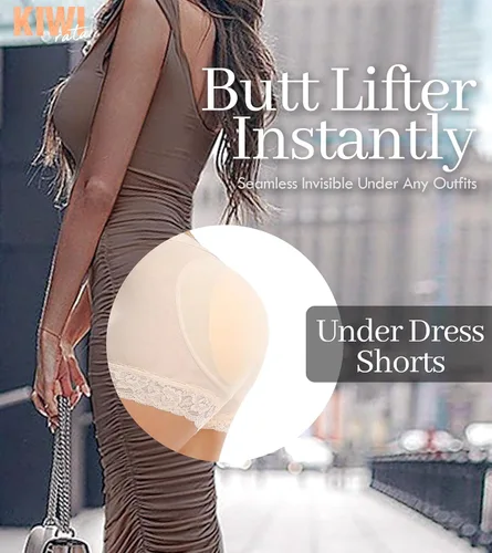 Vista 4 de KIWI RATA Bragas de encaje acolchadas sin costuras para mujer