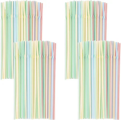Vista 8 de GoodCook - Pajitas flexibles para uso diario, paquete de 50, multicolor