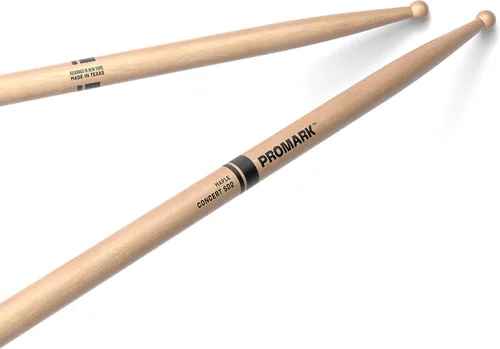Vista 6 de Baquetas de concierto ProMark SD1 Hickory con punta de madera
