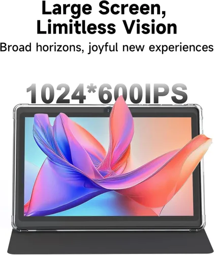 Vista 2 de PEICHENG Tablet Android 14.0 de 7", RAM 8GB(3+5Expand)+32GB ROM, Tabletas, Cámara Dual, Pantalla IPS de 1024 x 600, Expansión de 1TB, Tablet