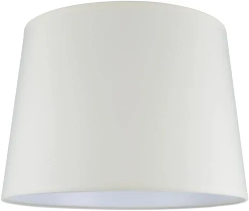 Vista 27 de Aspen Creative 32140 Pantalla de lámpara de construcción araña con forma de imperio de transición de tela dura en lino beige, 12" superior x 14