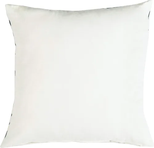 Vista 2 de SAFAVIEH Arya - Almohada decorativa de 20 pulgadas, color beige y azul marino