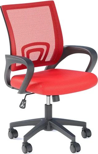 Vista 16 de OS MOTOR Silla de oficina en casa, silla de escritorio ergonómica de malla Negro