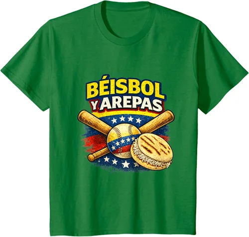Vista 36 de Camiseta Beisbol y Arepas Venezuelas Baseball Pride Team 2026