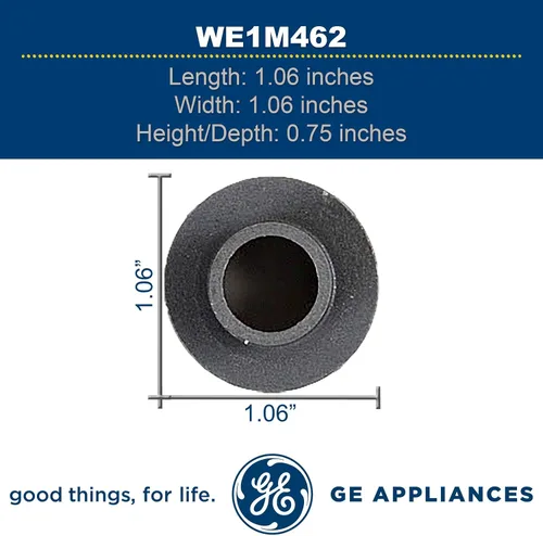 Vista 4 de GE WE1M462 Cojinete trasero de tambor original OEM para secadora GE