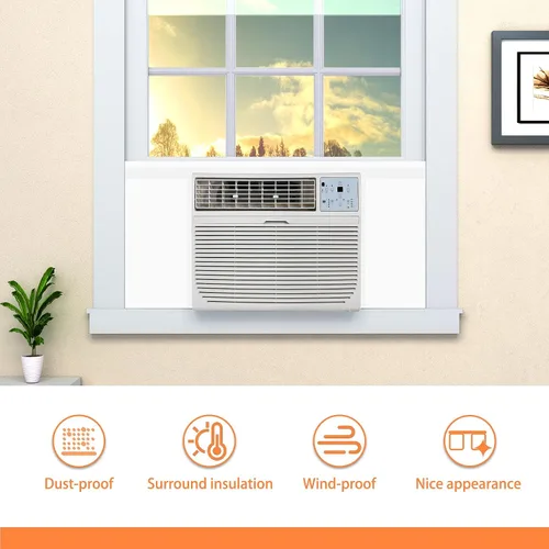 Vista 7 de GCGOODS Paneles de espuma aislante para aire acondicionado de ventana, panel lateral de aislamiento envolvente de invierno con tira de sellado
