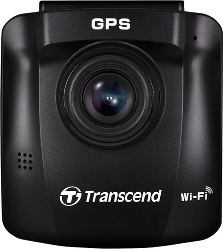 Vista 2 de Transcend 32 GB, cámara dual para tablero frontal y trasera en el interior, 140 gran angular, pantalla 2.4, GPS WiFi integrado, sensor G, visión