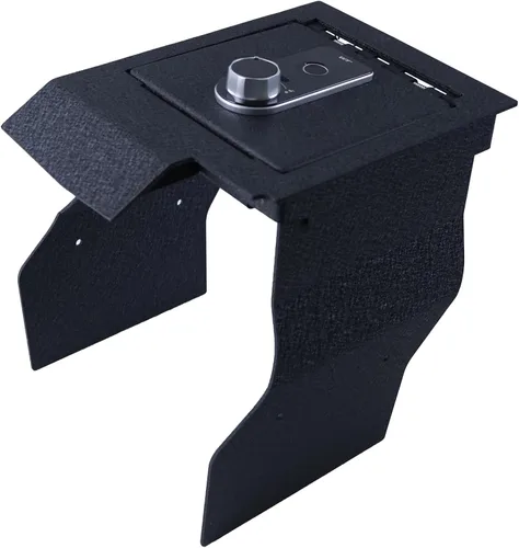 Vista 9 de Caja fuerte para consola central: caja de seguridad para consola WASAI Premium en el vehículo compatible con Toyota Sienna 2021-2025 con acero