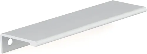 Vista 26 de Richelieu Hardware BP98982510 Lincoln Collection 1 pulgada (25 mm) de centro a centro Manija de tirador de borde de gabinete y cajón de aluminio