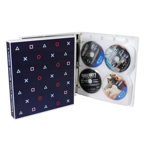 Vista 2 de UniKeep High Capacity PlayStation Themed Disc Storage Case - Holds 80 Discs