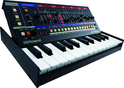 Vista 4 de Roland Módulo de sonido JU-06A con 8 parches + 8 bancos y cable MID-315BK de 5 pines DIN a 5 pines MIDI DIN de 5 pines, 15 pies