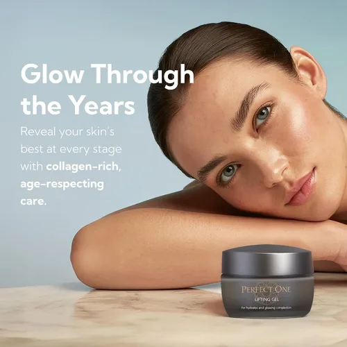 Vista 6 de PERFECT ONE Gel Lifting – Hidratante facial todo en uno y suero antienvejecimiento – Con colágeno, niacinamida, retinol, VC y ácido hialurónico