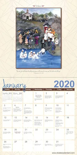 Vista 2 de Calendario 2020 El arte de Annie Lee