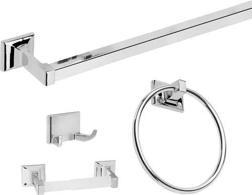 Vista 28 de Design House 544593 Millbridge Gancho Doble para Batas Resistente de Montaje en Pared Hardware de Baño Negro Mate