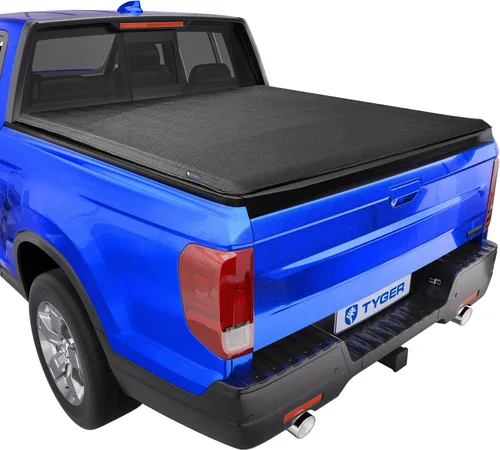 Vista 7 de Tyger Auto T1 - Funda enrollable suave para cama de camioneta, compatible con Honda Ridgeline 2017-2026 Cama de 5'4" (64") TG-BC1H9065