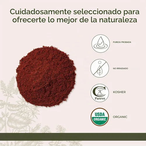 Vista 4 de Starwest Botanicals Pimienta de cayena orgánica en polvo 35,000 SHU, 1 libra (paquete de 1)