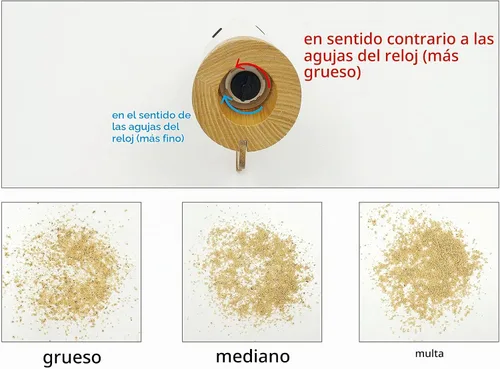 Vista 7 de Peterson Housewares Molinillo de sal o pimienta para gatos - Molinillo de especias de madera