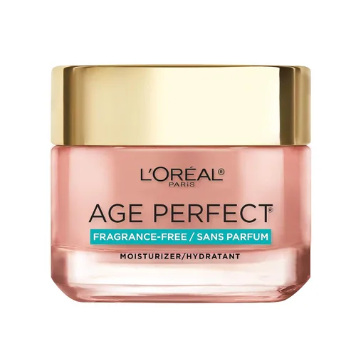 Vista 10 de L'Oreal Paris Skin Care - Hidratante facial para rostro, tono rosa perfecto para la edad, sin fragancia, hidratante para la cara con LHA y peonía