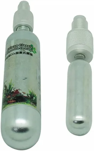 Vista 7 de Universal PCP Paintball CO2 tanque de llenado adaptador a 0.42 oz 3.10 oz 3.17 oz cartucho de CO2 cápsula roscada convertidor