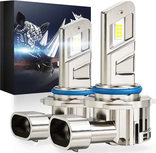 Vista 13 de RENO Bombilla H1, bombillas antiniebla H1, tamaño mini real 1:1, bombillas de conducción con ventilador, instalación rápida, sin adaptador, bombilla