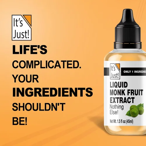 Vista 6 de It's Just - Extracto líquido de fruta de monje - 1.5 fl oz