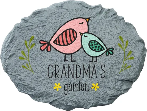 Vista 13 de Let's Make Memories Piedras de jardín familiares Rockin' personalizadas, decoración de jardín, tamaño pequeño, nombres personalizados