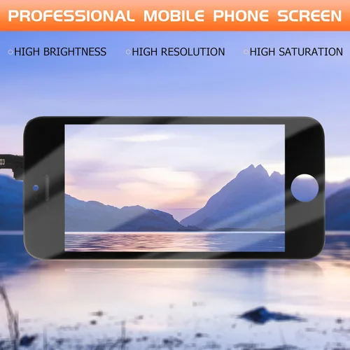 Vista 6 de Para iPhone SE 2016 Reemplazo de pantalla para iPhone 5S Pantalla LCD táctil A1723 A1724 A1453 A1457 A1518 A1528 A1530 A1533 Pantalla Digitalizador
