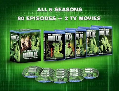 Vista 3 de The Incredible Hulk The Complete Series Blu-ray