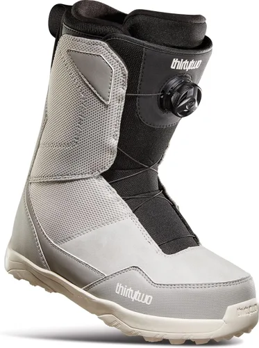 Vista 34 de ThirtyTwo Botas de snowboard BOA para niños Gris/Goma (Santa Cruz)
