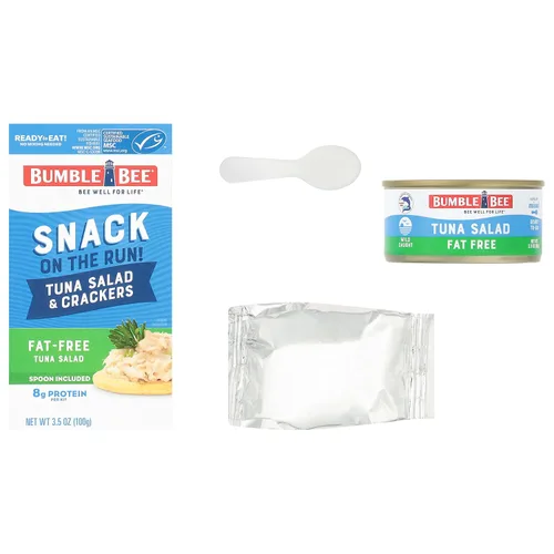 Vista 9 de Ensalada de atún Bumble Bee con galletas saladas - Sin grasa - 3.5 oz (Paquete de 3)