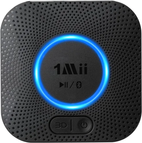 Vista 9 de 1Mii B06S+ Receptor Bluetooth 5.2 LDAC para sistema estéreo del hogar, transmisión de música de alta resolución, adaptador de audio inalámbrico
