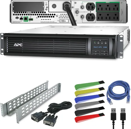Vista 5 de APC UPS inteligente de 1500 VA con SmartConnect, batería de respaldo de UPS