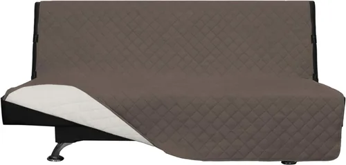 Vista 260 de Easy-Going - Funda reversible para sofá, resistente al agua, con varillas de espuma y correas elásticas, protector de muebles para mascotas y perros