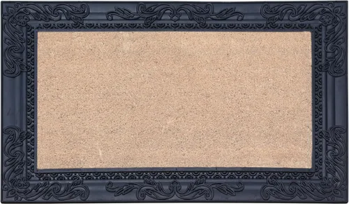 Vista 11 de A1HC - Tapete para puerta de entrada, 24 x 39 pulgadas, duradero, grande, para exteriores, antideslizante, con parte trasera de goma, perfil