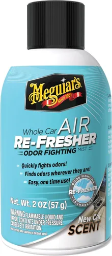 Vista 19 de Meguiar's - Aromatizante en aerosol para automóvil, elimina los olores fuertes del vehículo, aroma a brisa de verano (Summer Breeze), atomizador