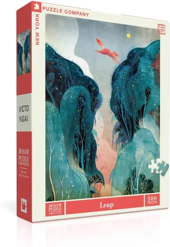 Vista 9 de New York Puzzle Company - Victo Ngai Cazuela - Rompecabezas de 500 piezas para noches de juego familiares por Victo Ngai