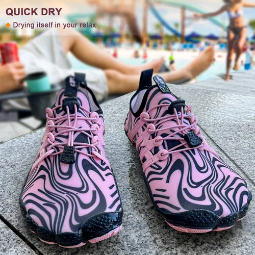 Vista 9 de BULLIANT Zapatos de agua para hombre, unisex, zapatos acuáticos descalzos para hombres y mujeres, zapatos de senderismo y natación
