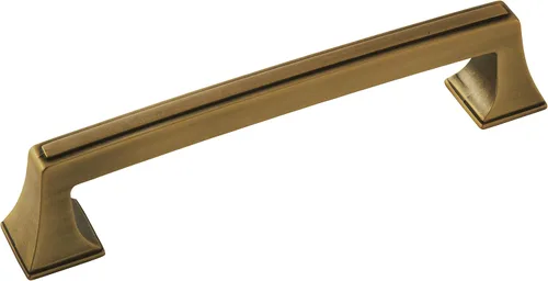 Vista 12 de Amerock Mango de gabinete Bronce dorado 3 pulgadas (76 mm) de centro a centro Mulholland paquete de 1 unidad Jaladera de cajón Asa