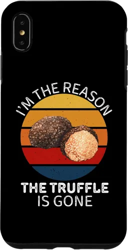 Vista 11 de Vintage I'm The Reason Truffle is Gone Food Lover Case for iPhone 16