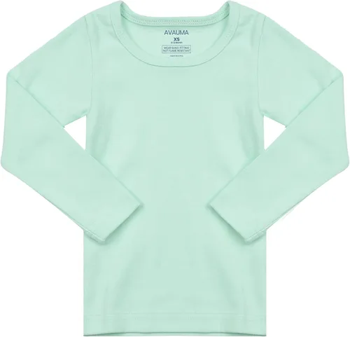 Vista 22 de AVAUMA - Pijama para niños y niñas de algodón básico para uso diario