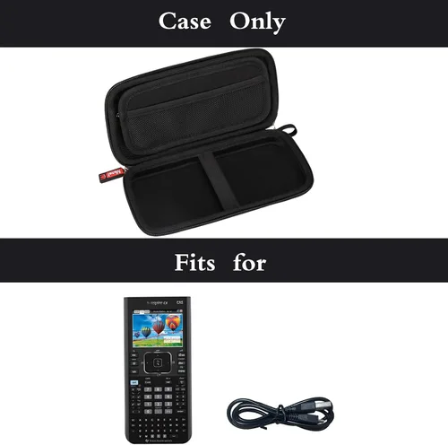 Vista 7 de Mchoi Estuche rígido adecuado para calculadora gráfica Texas Instruments TI-84 Plus CE/TI-83 Plus/TI-84 Plus CE/TI-83 Plus/Casio fx-9750GIII