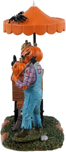 Vista 3 de LEMAX Colección Village - Spooky Town Pumpkin Patch Vendor #33611, gris