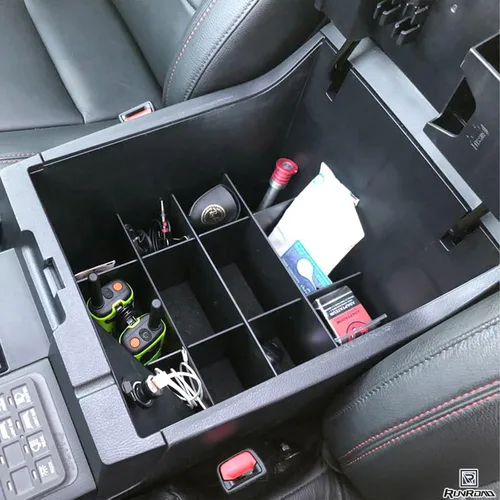 Vista 7 de RUNROAD Divisores de consola central para accesorios Toyota Tundra 2014